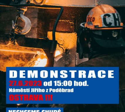 Demonstrace Ostrava